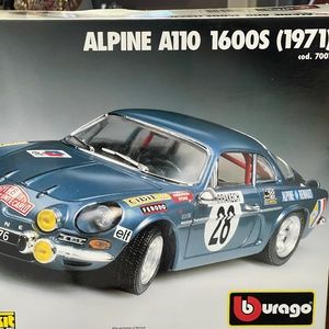 BBurago Alpine  A110 1600SKIT (1971) scale 1/16 Unassembled NEW